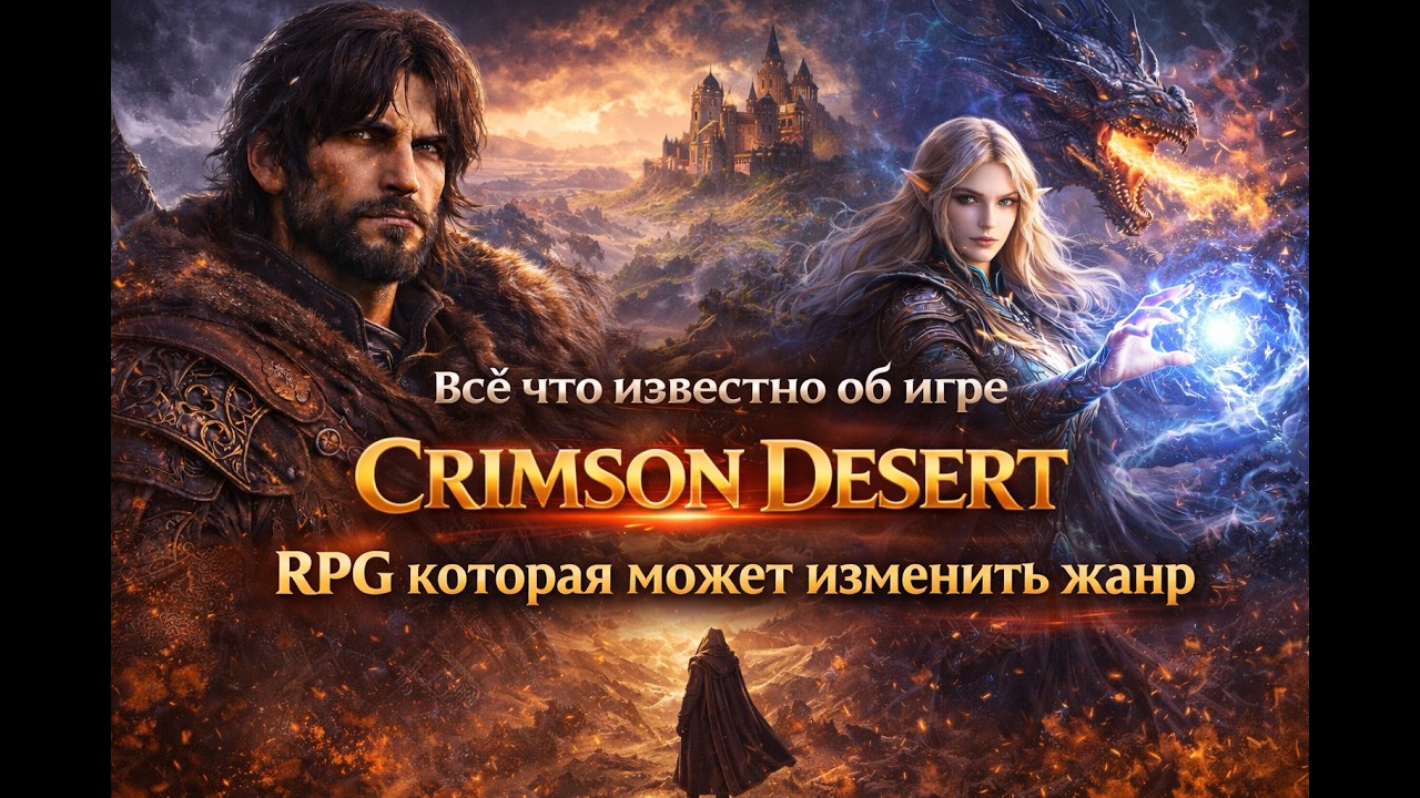 Всё что известно об игре Crimson Desert | RPG которая может изменить жанр #crimsondesert