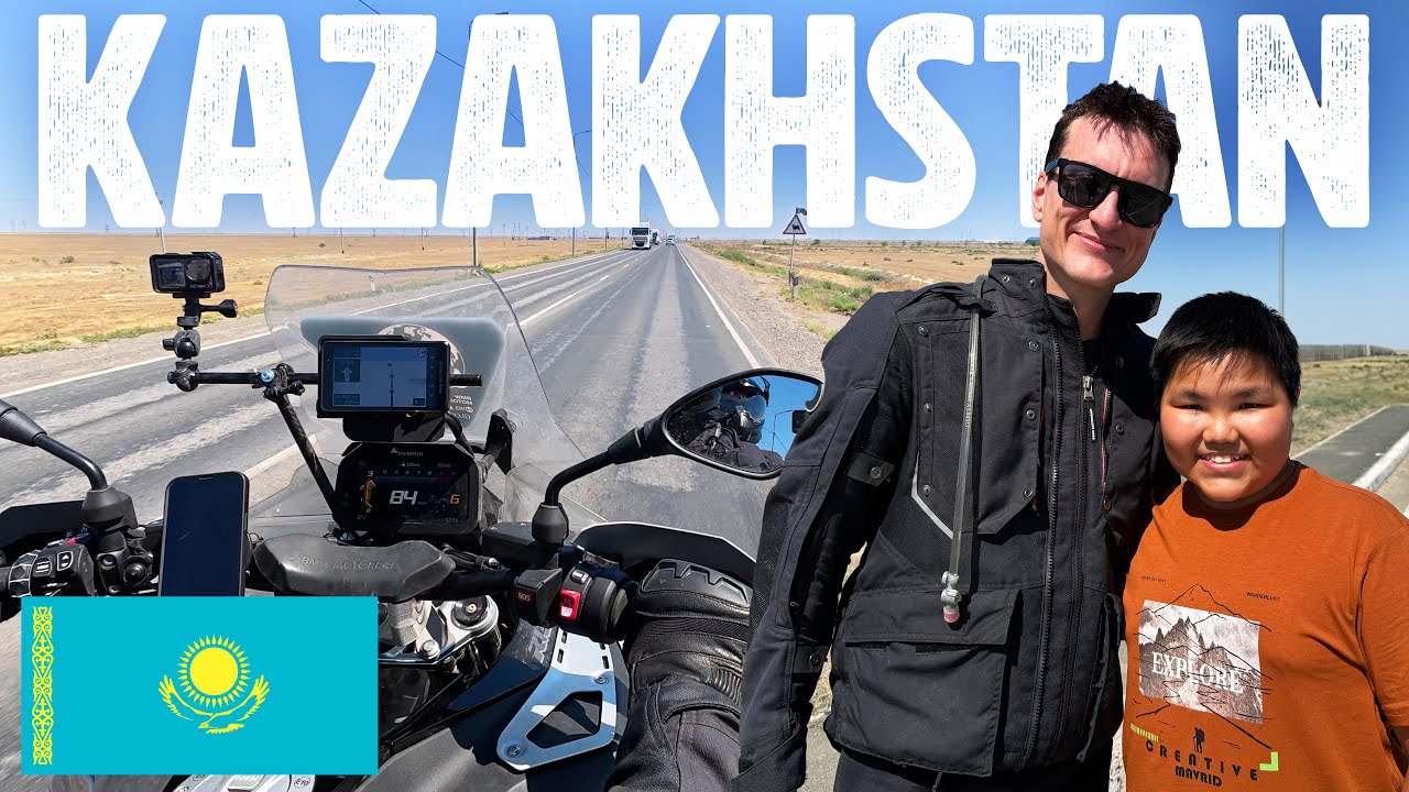 Is This Really Kazakhstan?! 😳 BMW R1300 GSA World Tour RTW [S3 EP1]