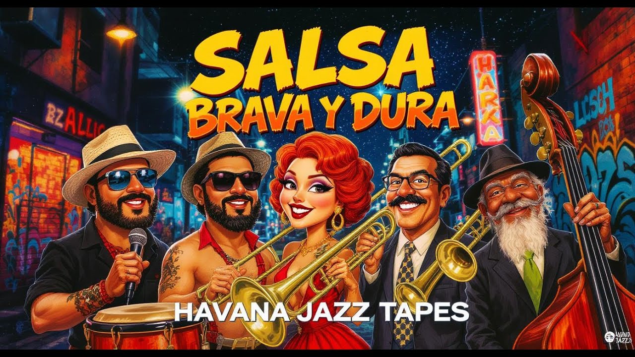 🔥 Salsa Brava Mix 2025 | Son Cubano, Latin Jazz & Fiesta Callejera – Havana Jazz Tapes
