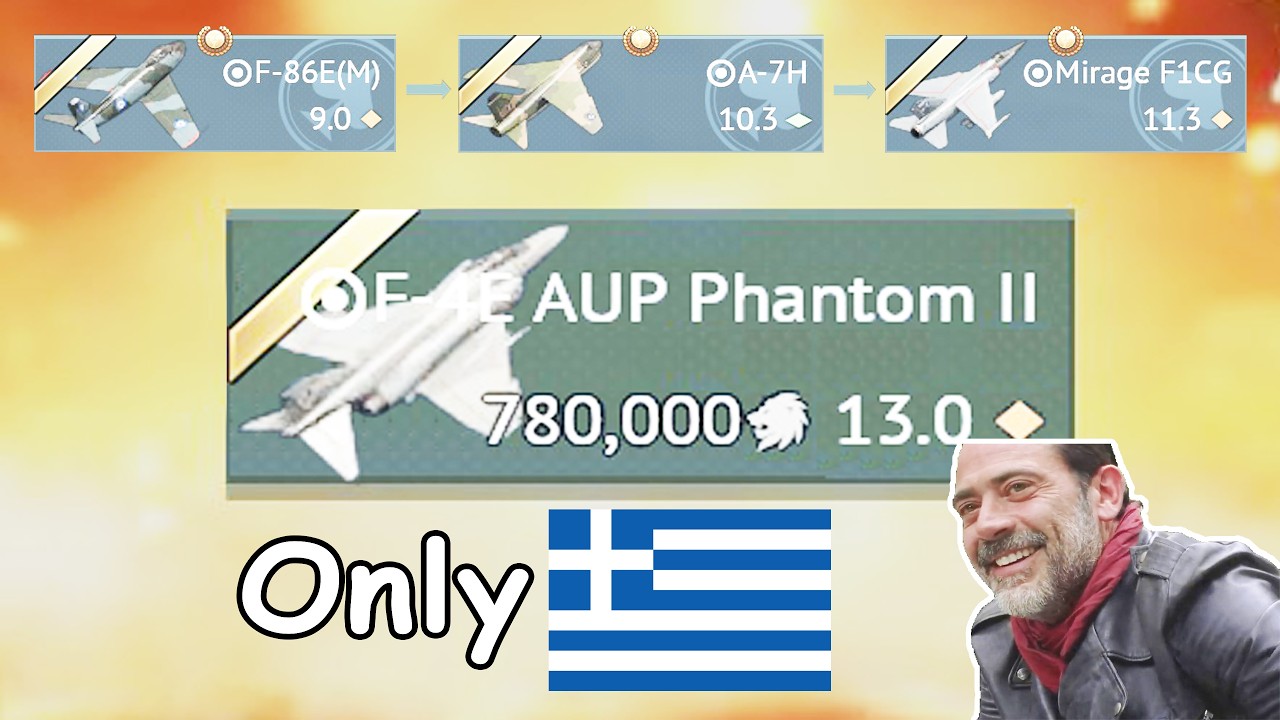 Grind Greek Aircrafts 💀 But Using Only Greek Aircrafts. Part 2