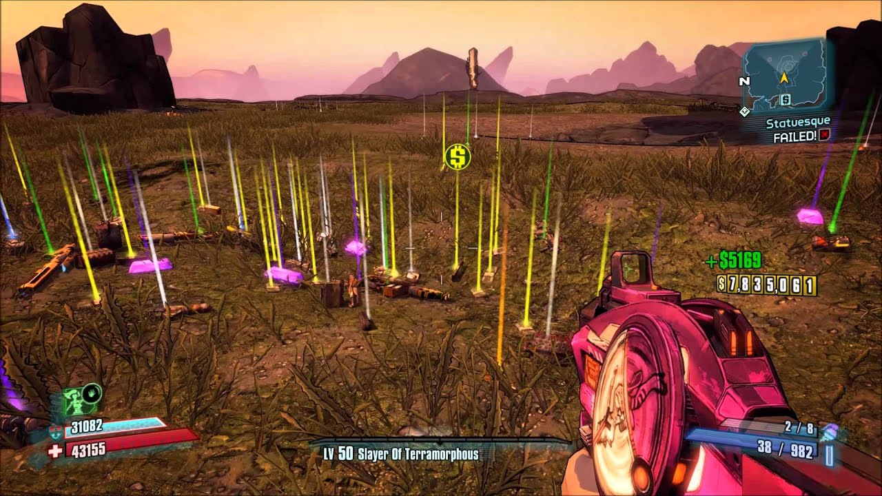 Borderlands 2 &mdash; Terramorphous Kill (Майя с пистолетом-пулеметом) и Easy Epic SMG