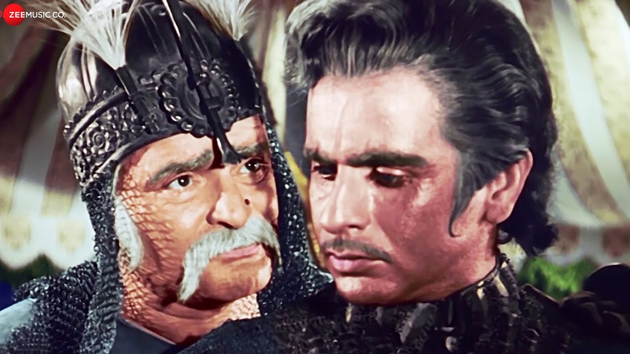 शहंशाह अक़बर के उसूलो से मजबूर | Movie Best Dialogue, Anger & Emotions | Mughal-E-Azam Movie Clip