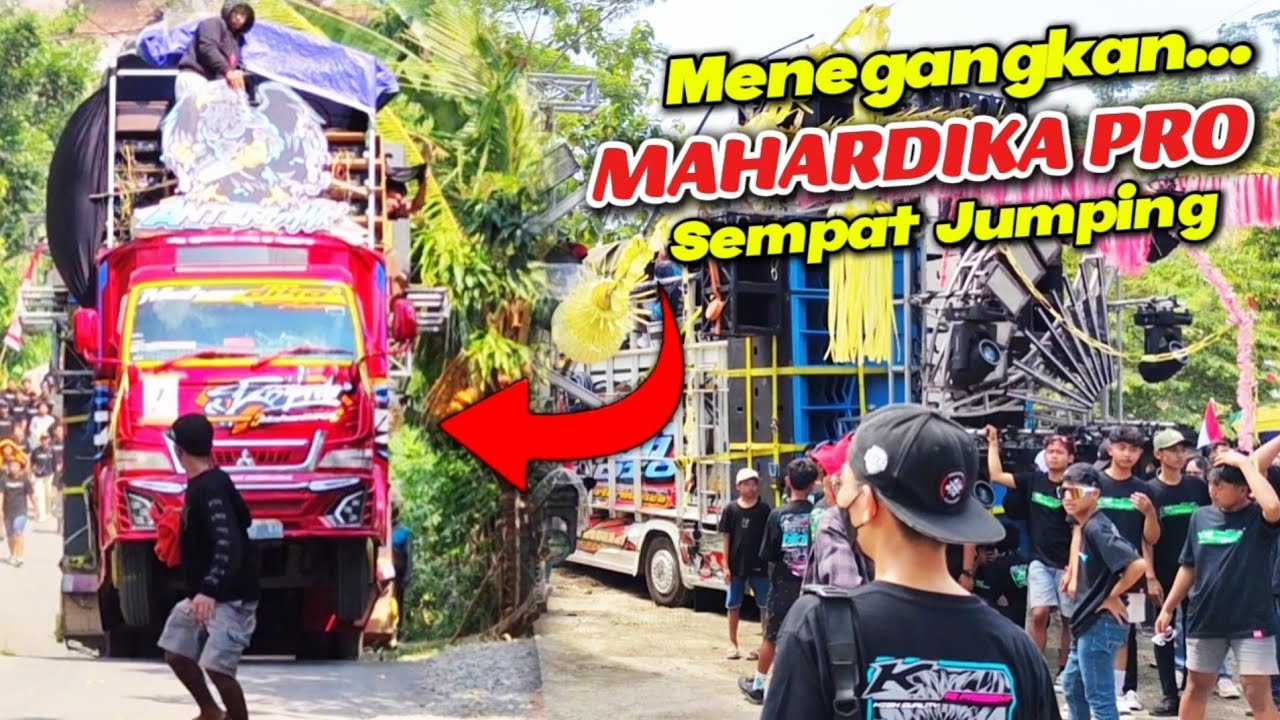 MAHARDIKA PRO SEMPAT JUMPING SAAT MELEWATI TANJAKAN EXTREME SUMBERREJO JEPARA