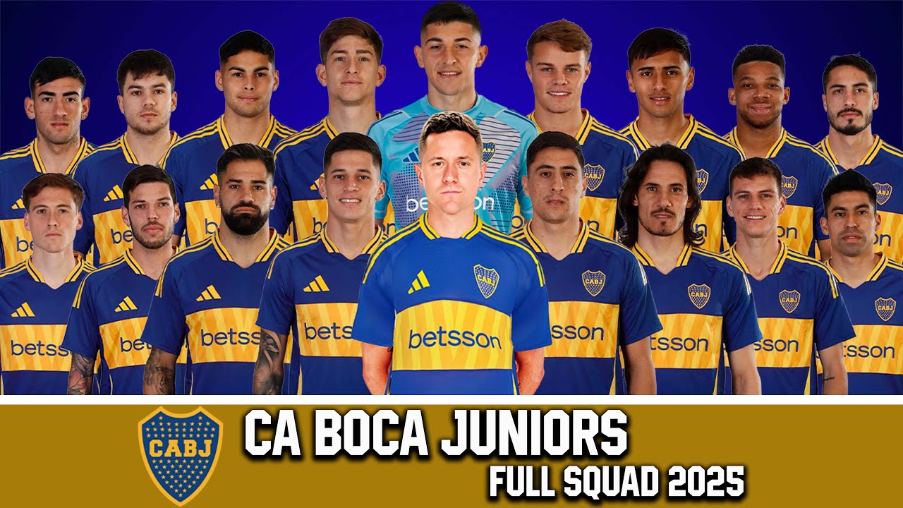 CA Boca Juniors Full Squad 2025 | Boca Juniors Squad Update 2025