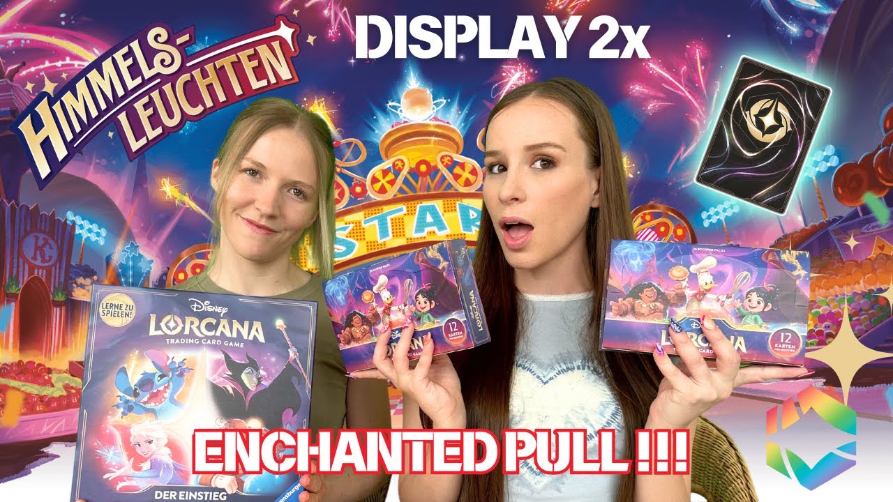 HIMMELSLEUCHTEN / SHIMMERING SKIES LORCANA - Display Unboxing 🌙✨
