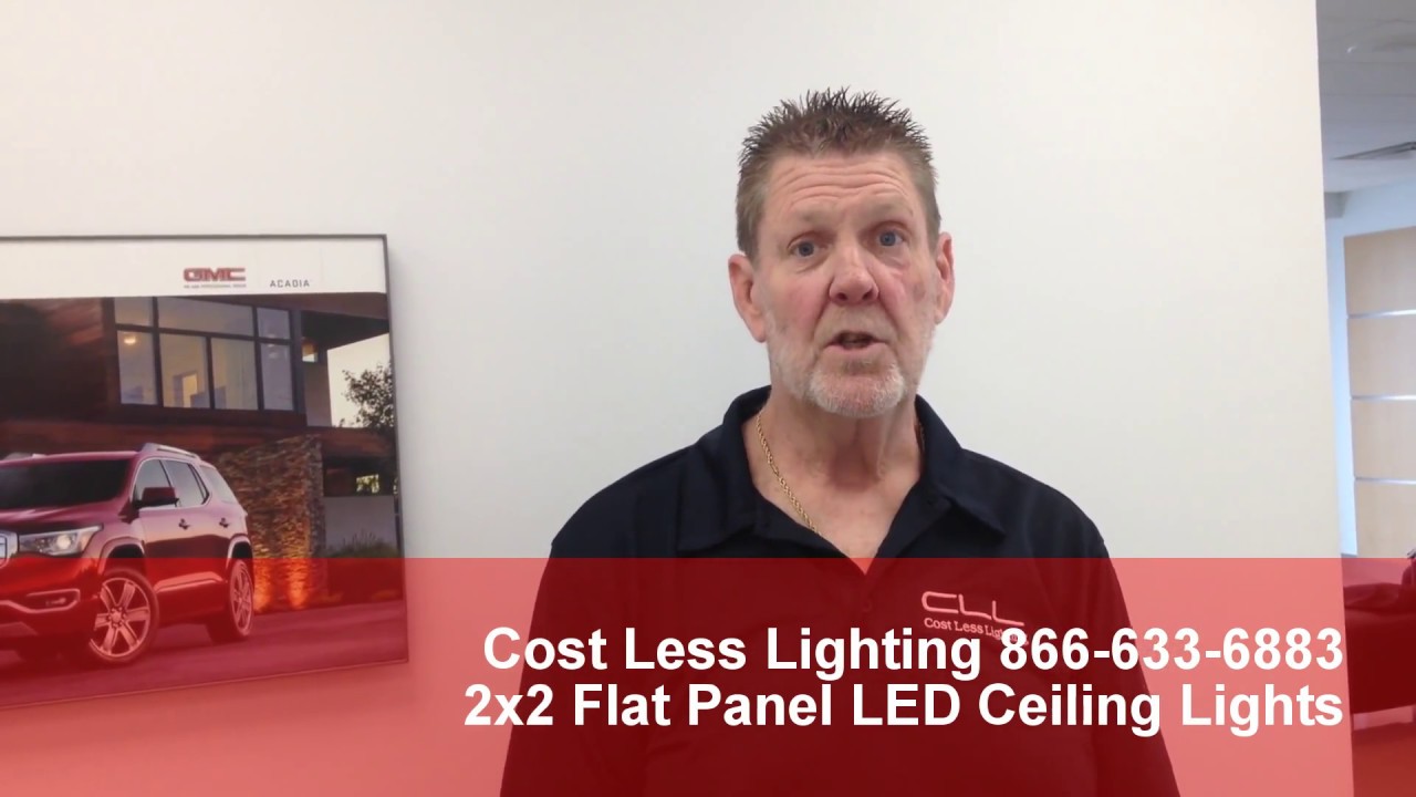 2x2 LED Flat Panel LED Ceiling Light at Wholesale Prices