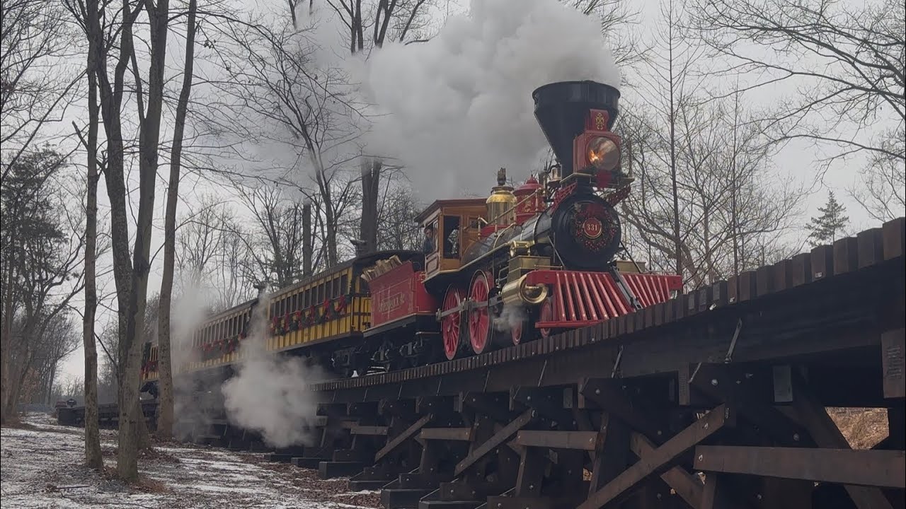 Cab ride on Harrisburg Lincoln & Lancaster Railroad 331 12/23/25 