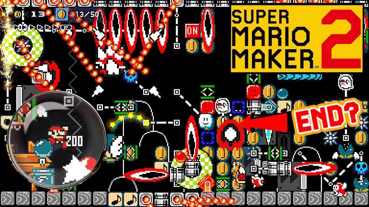 So This One Screen Auto Level Exists... - Super Mario Maker 2