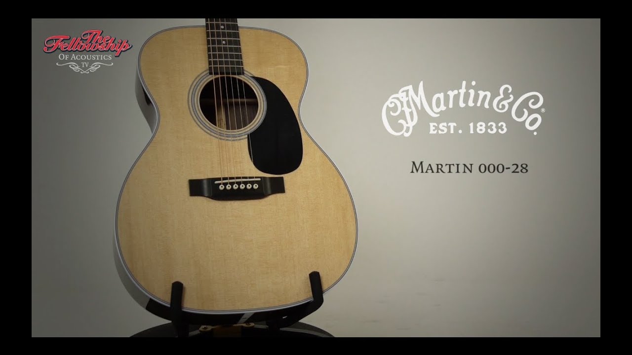 Martin 000-28 at The Fellowship of Acoustics