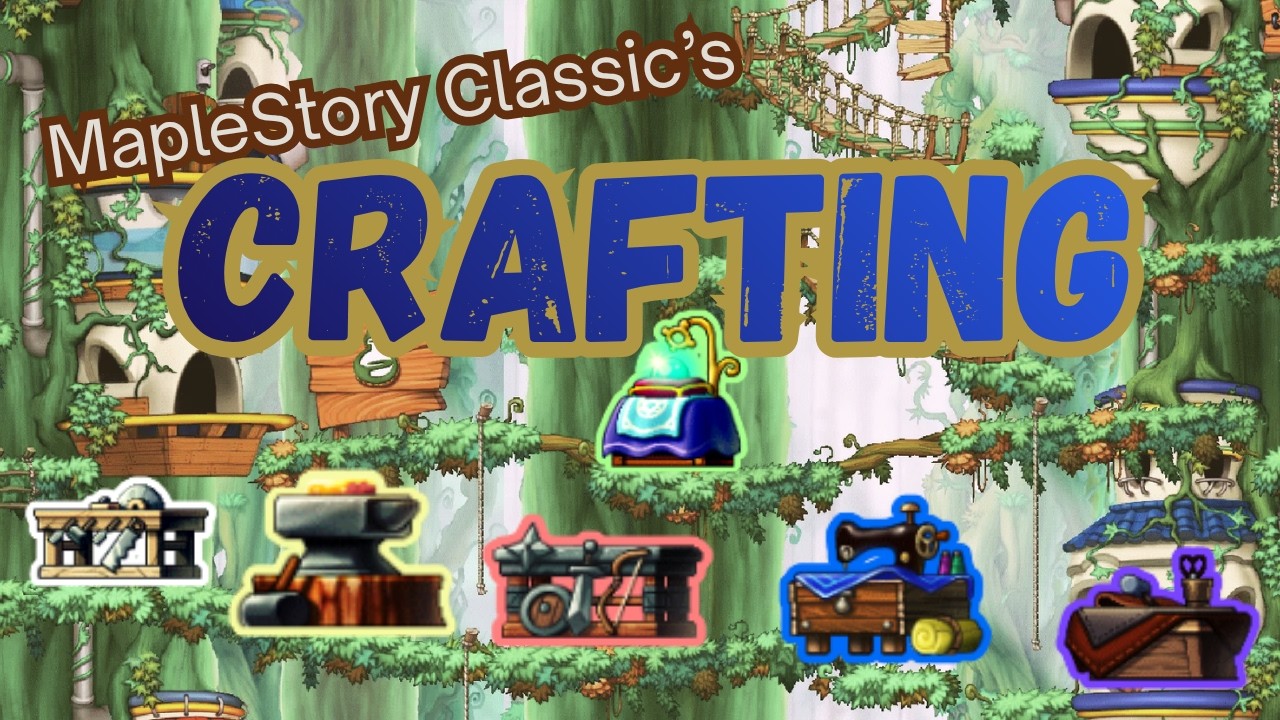 Гайд по крафту в MapleStory Classic для новичков