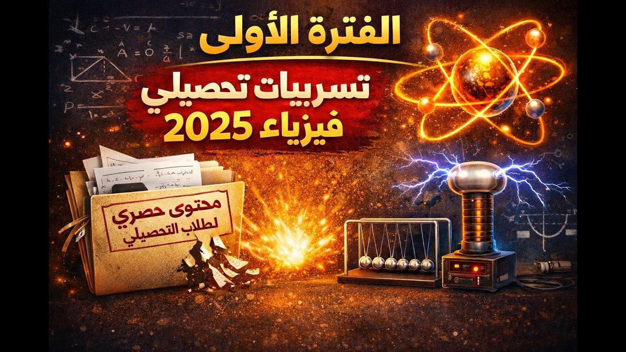حل تجميعات تحصيلي فيزياء | تسريبات يلو 2025