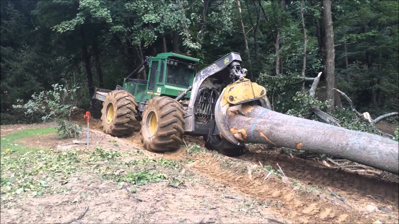 John Deere 648H skidder