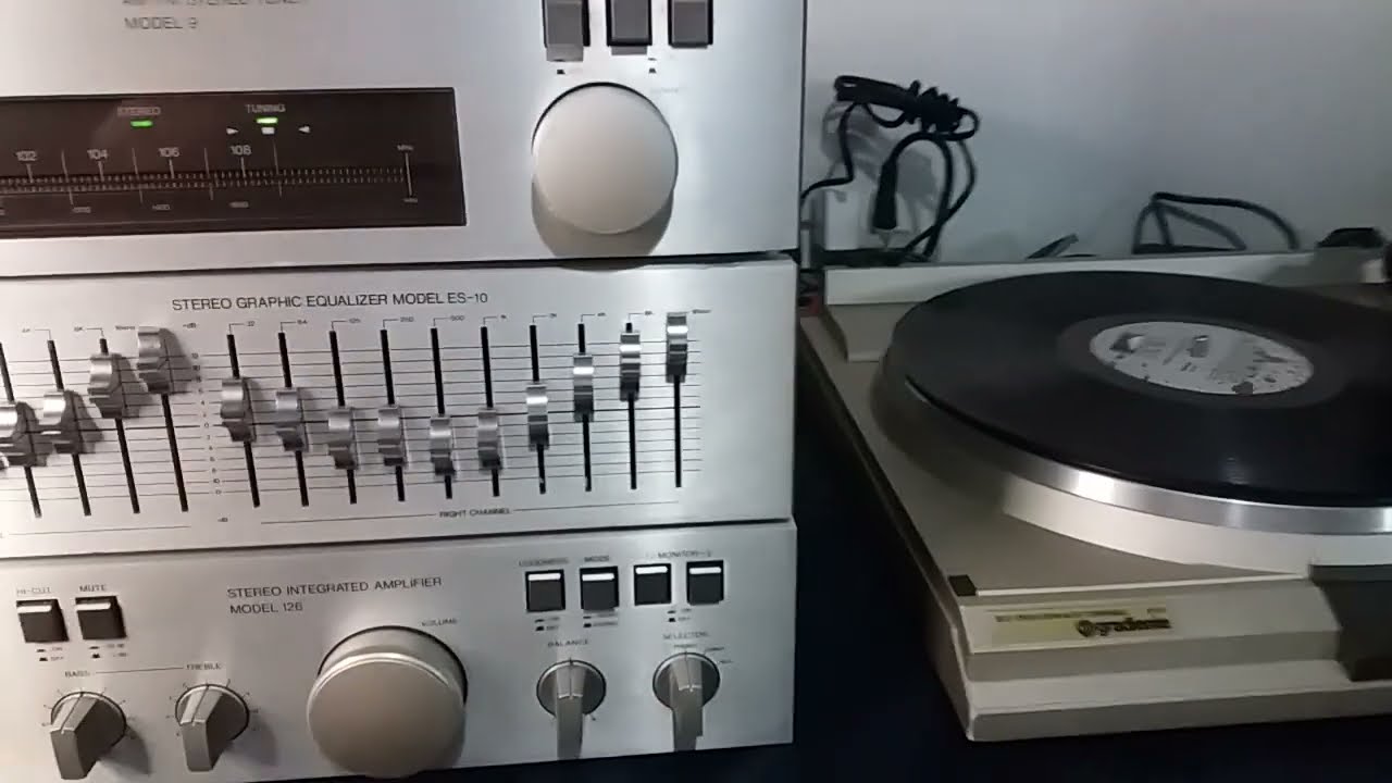 Como ligar Equalizador ES-10 em Equipamentos da Linha Compo Gradiente ? SOM VINTAGE 80