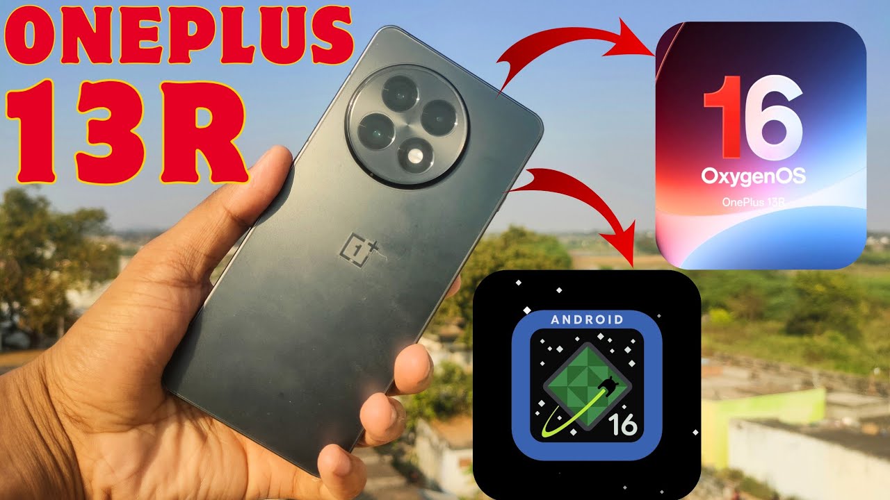 One Plus 13R Oxygen OS 16 Update Based On Android 16 | Very Smooth Scrolling 🔥🔥
