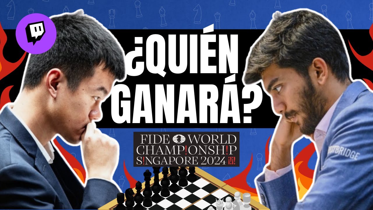 ¿PODRÁ DING DEMOSTRAR que SIGUE SIENDO CAMPEÓN contra GUKESH? | RONDA 1 FIDE WORLD CHAMPIONSHIP