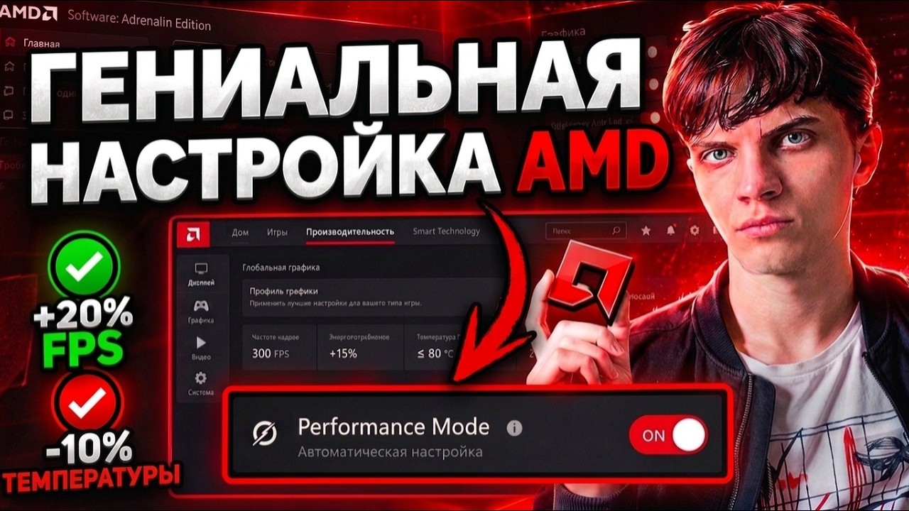 ГЕНИАЛЬНАЯ НАСТРОЙКА ВИДЕОКАРТЫ AMD &mdash; Все об AMD Adrenaline за 15 минут (2027)