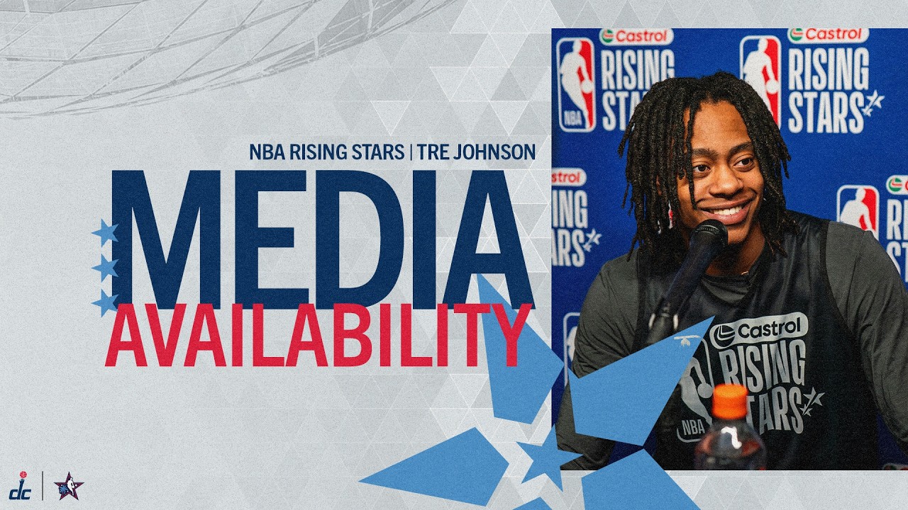 NBA Rising Stars Media Availability: Tre Johnson