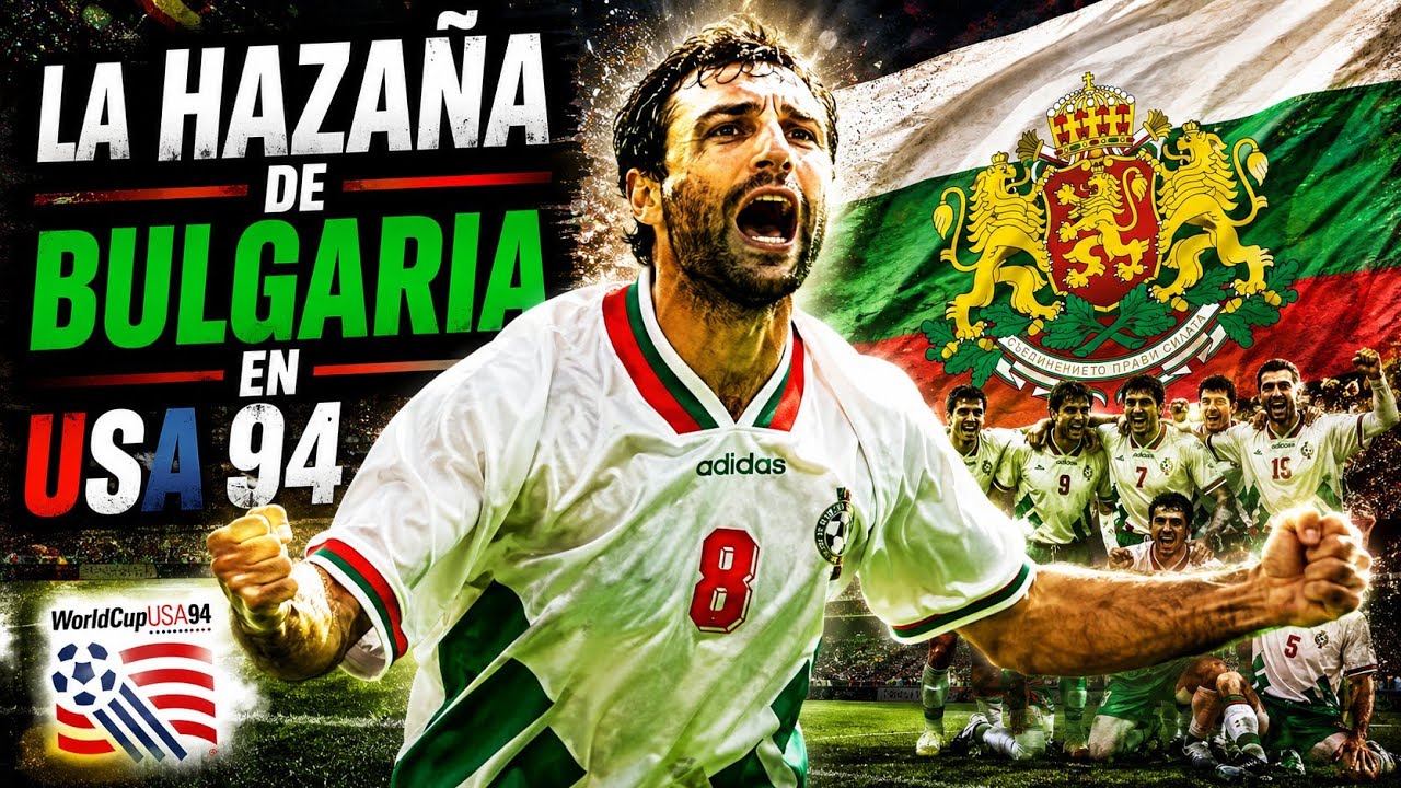 Cuando BULGARIA 🇧🇬 ASOMBRÓ al MUNDO 👏