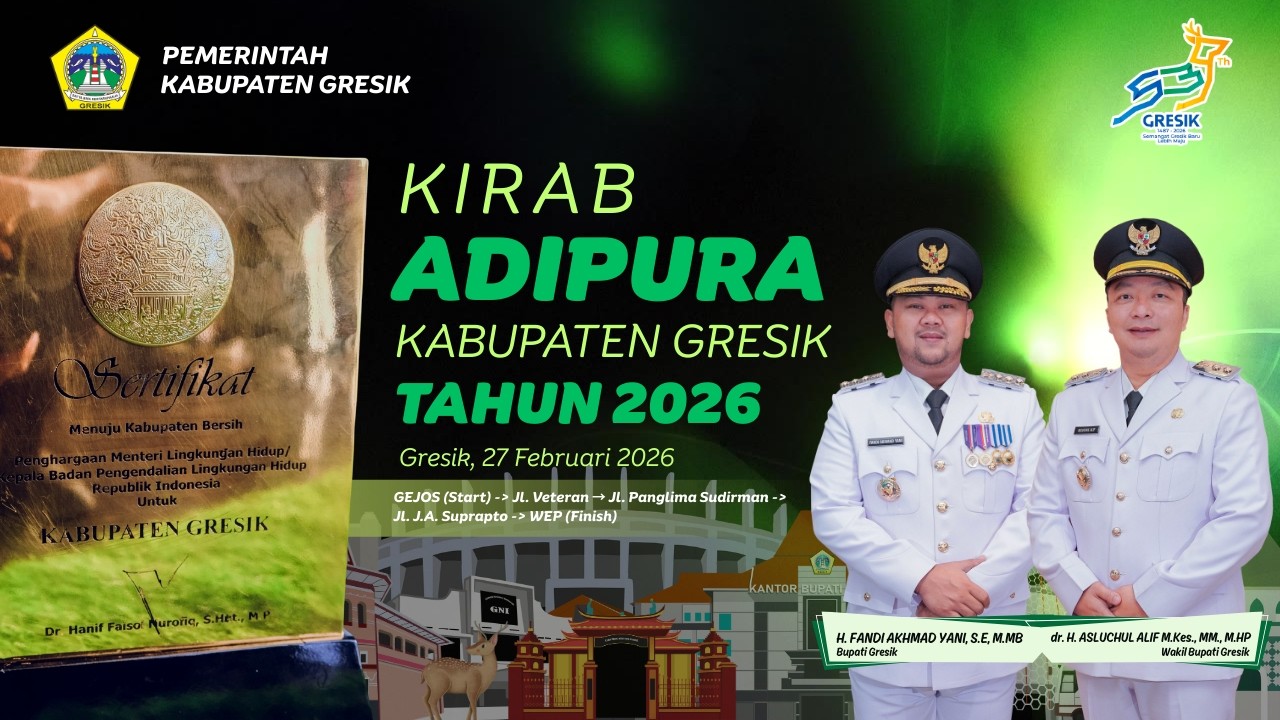 🔴LIVE : KIRAB ADIPURA KABUPATEN GRESIK TAHUN 2026