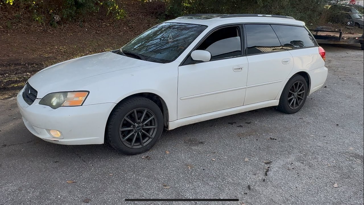 Fixing the Legacy Wagon after engine failure 
