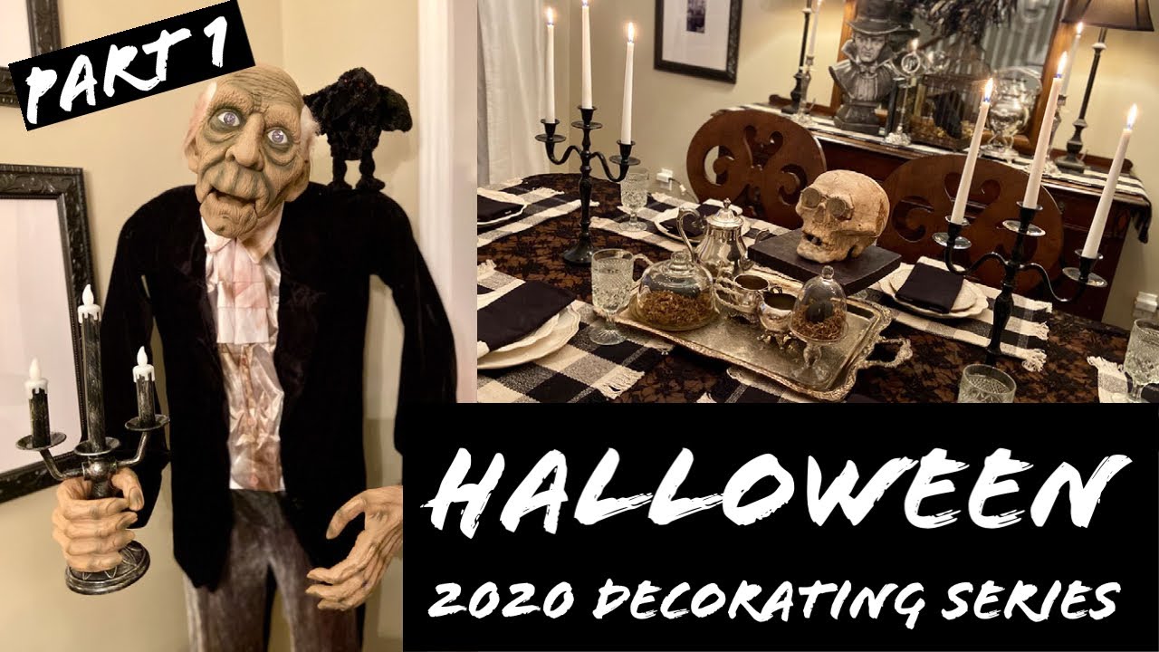 Halloween 2020 Decorating Series Part 1:  Dining to Die For!