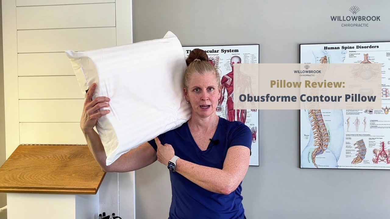 Pillow Review: Obusforme Contour Pillow // Langley BC Chiropractor