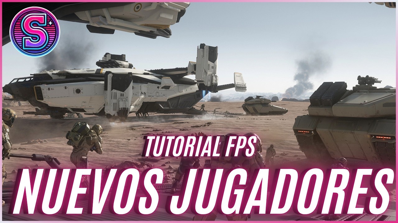 🚀 STAR CITIZEN para  PRINCIPIANTES 🚀 Guía a PIE 🔥 APUNTAR, DISPARAR y SOBREVIVIR con DIGNIDAD ⚔️