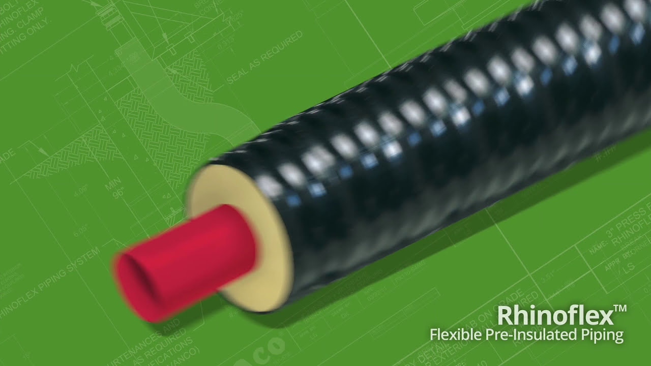 Rovanco Rhinoflex - Flexible Pre-Insulated Piping