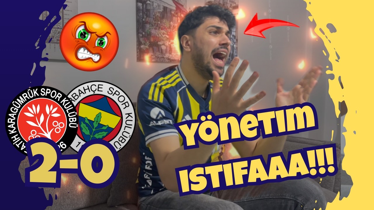 F.Karagümrük 2-0 Fenerbahçe /Fenerbahçe nin Namağlupluğu Sona Erdi  #Fenerbahçe  #fatihkaragümrük