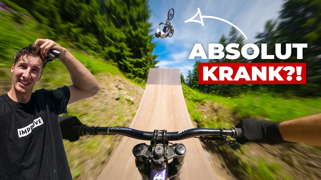 KOPFÜBER in der Schweiz?!🇨🇭 VOLLGAS im Alpenbikepark CHUR mit Lukas Knopf!