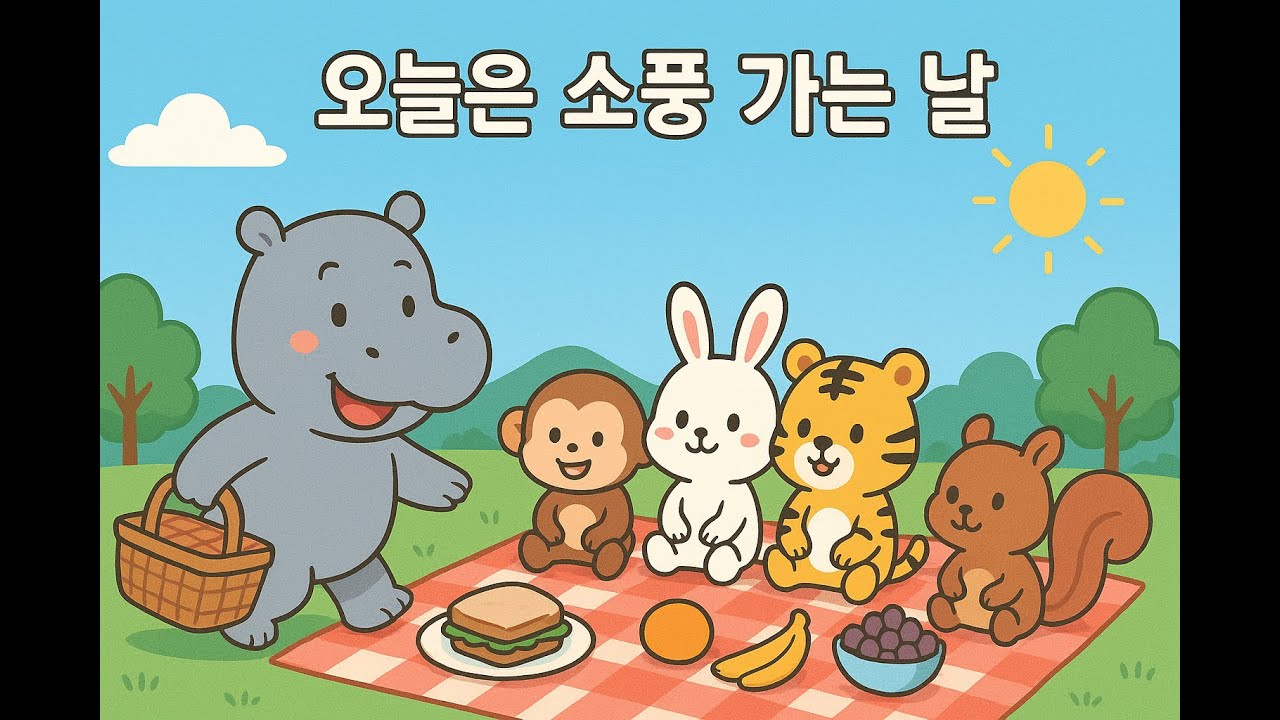 오늘은 소풍 가는 날
