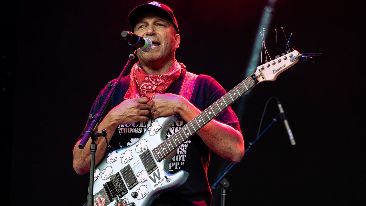 Tom Morello - Like a Stone (Audioslave/Chris Cornell) Live Front Row (4K) @ROCKLAHOMA  #2025