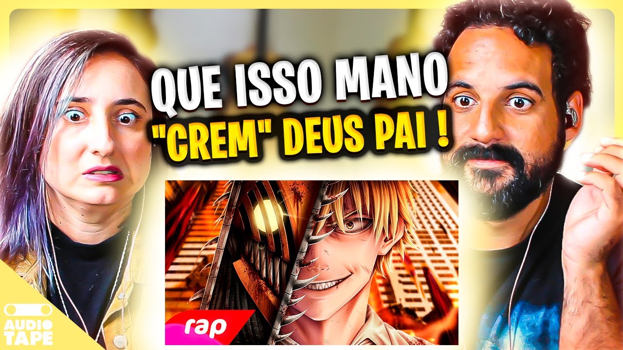 O MALDITO DEMÔNIO DA MOTOSSERRA! reagindo a Rap do Denji (Chainsaw Man) NERD HITS 7 MINUTOZ / REACT