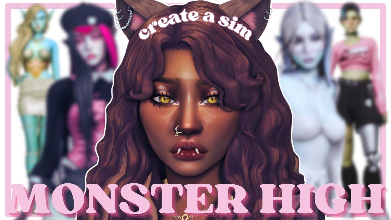 Creating Monster High OG Characters in The Sims 4