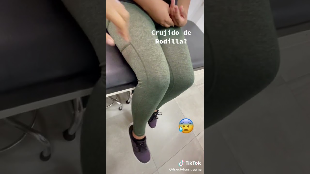 Los crujidos en las rodillas no son normales