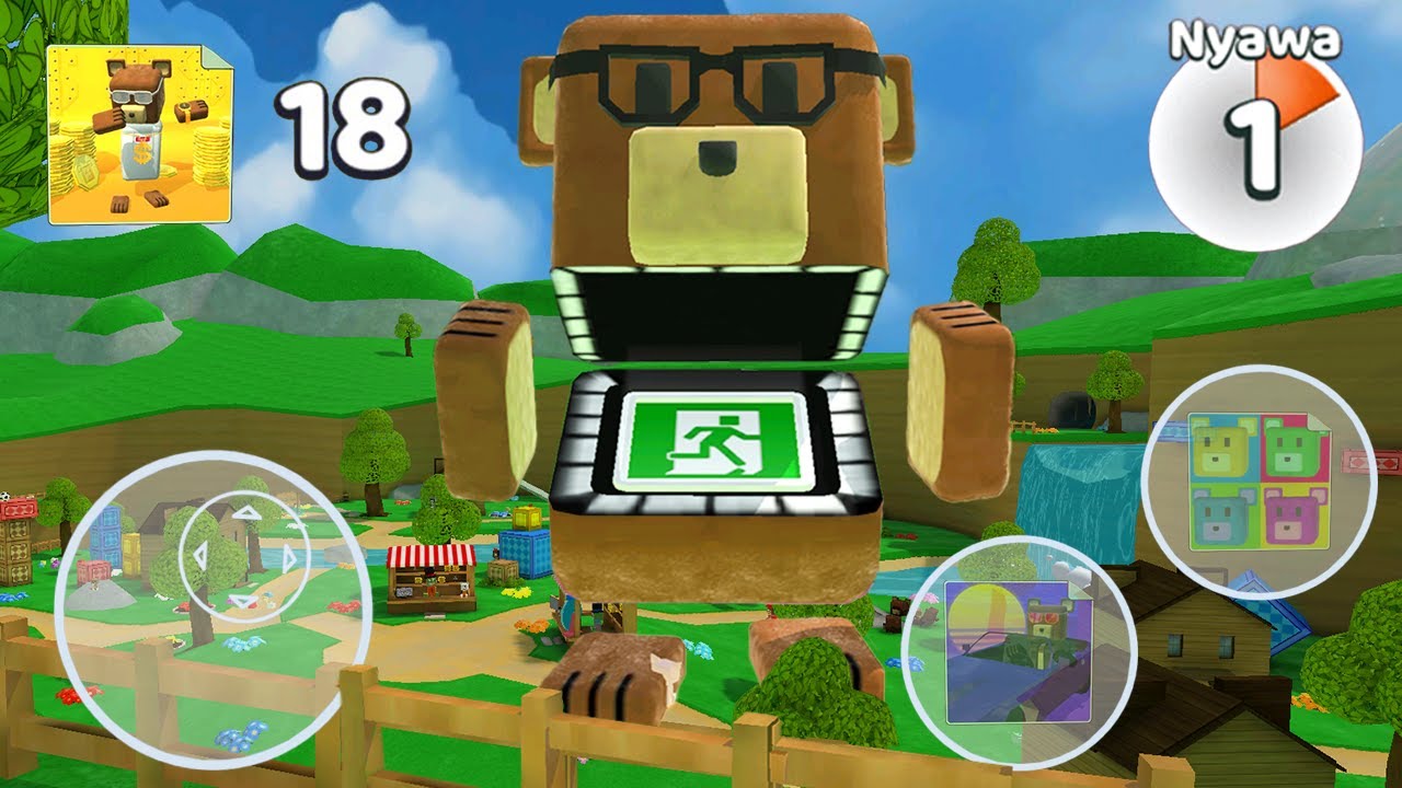 Tingkat rahasia! Panduan😶‍🌫️ Multiplayer Super Bear Adventure👌