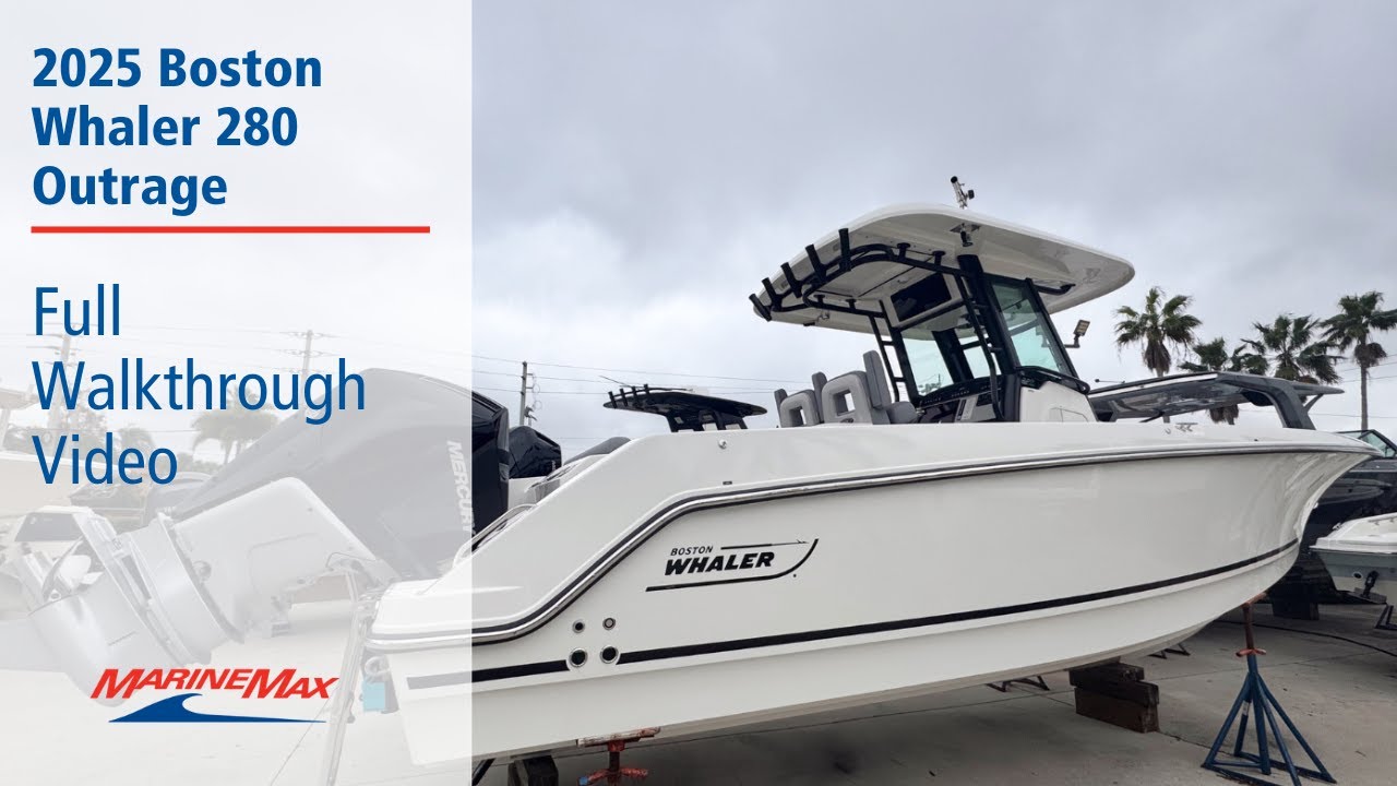 NEW 2025 Boston Whaler 280 Outrage | Available Now at MarineMax Stuart