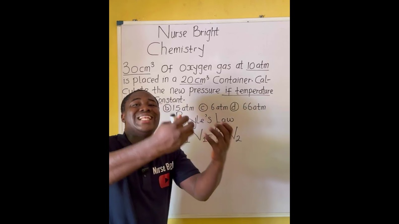 How to solve Practice Questions on Gas Laws(Boyle’s Law) 