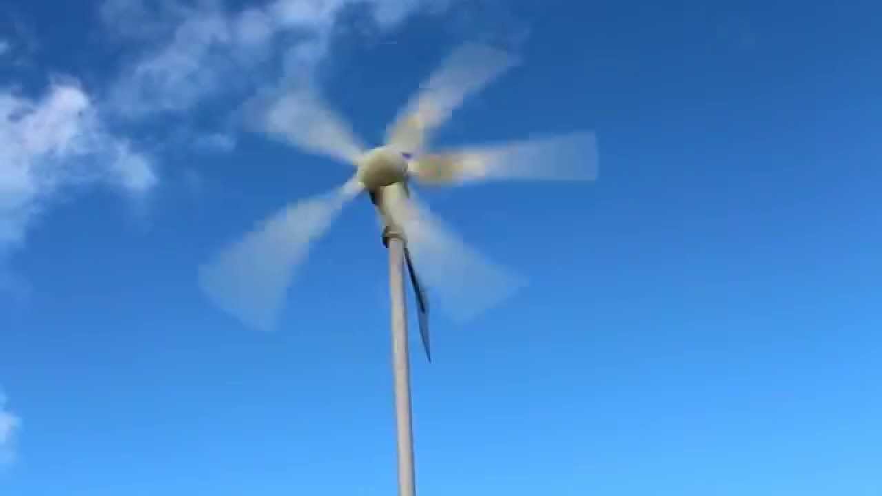 Windrad HY-600 Nennbetrieb