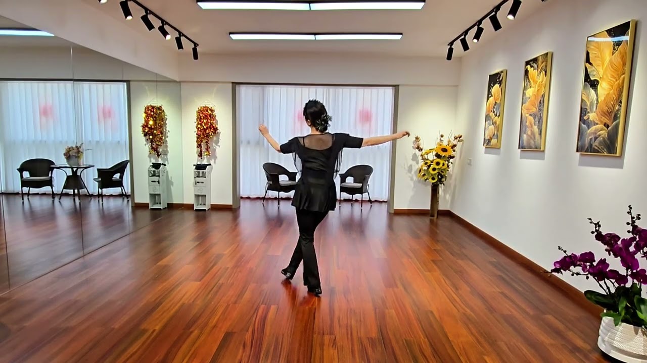 Valentine's Bouquet Line Dance Demo