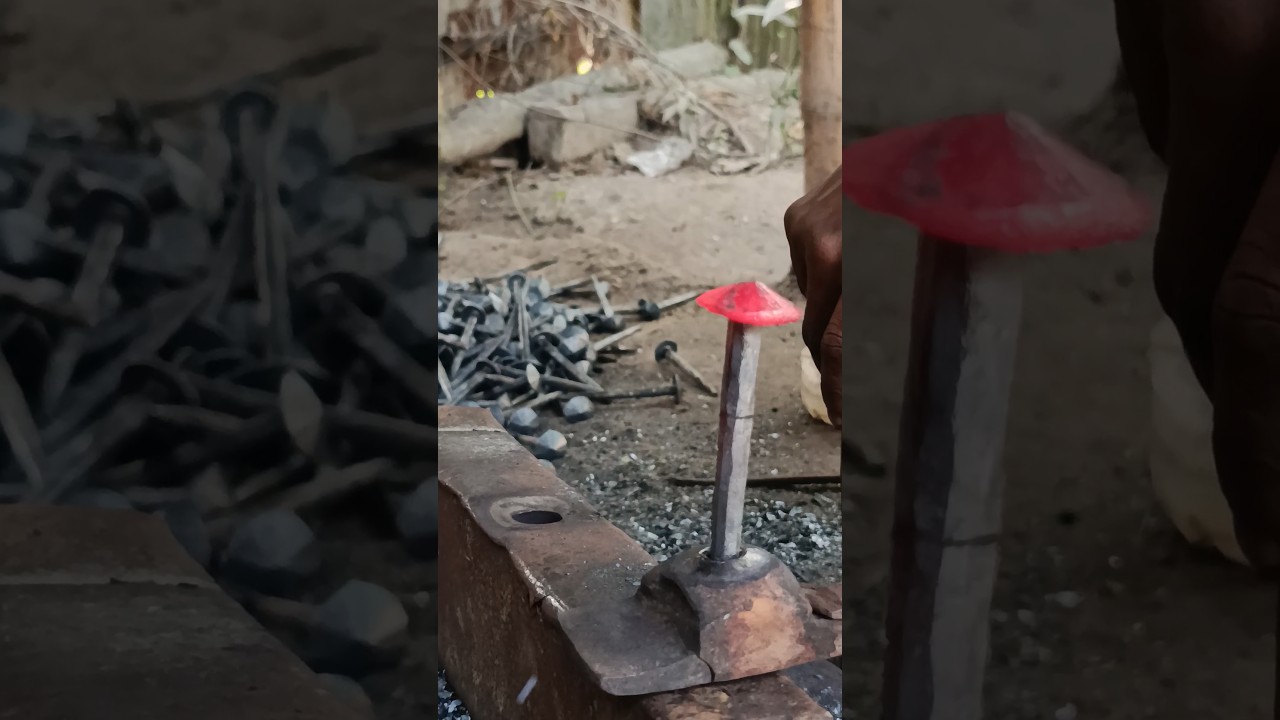 Traditional blacksmith work 