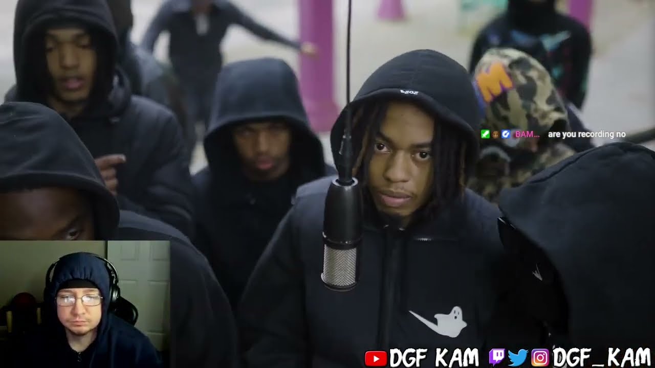 DGF Kam Reacts to Kenny Capone - Oota Talk(RGRMX) ( WhoRunItNYC Performance )