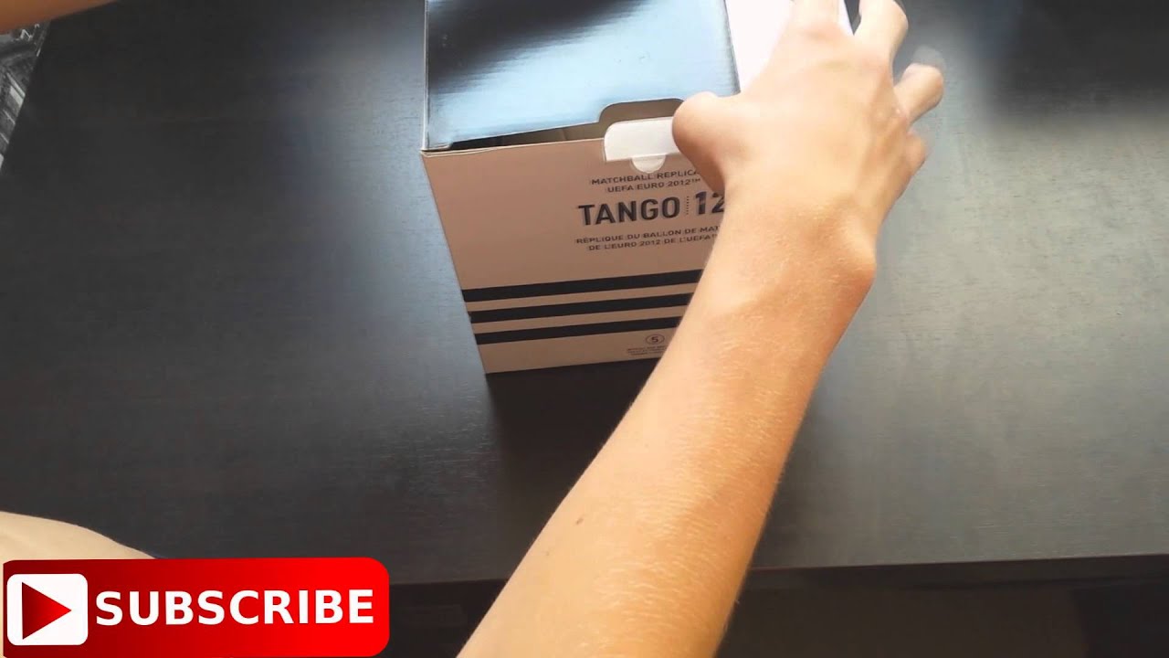 adidas TANGO 12 ( UEFA EURO 2012 BALL) - UNBOXING