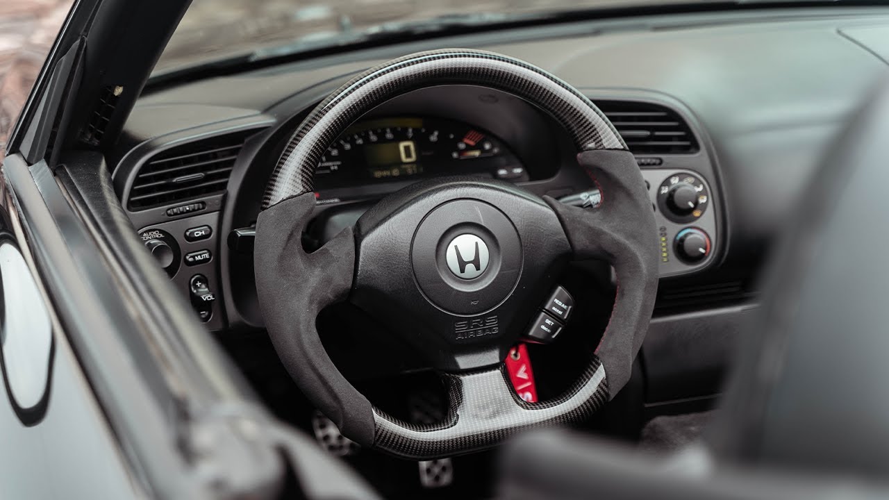 Installing a $1,000+ Carbon Fiber S2000 Steering Wheel!