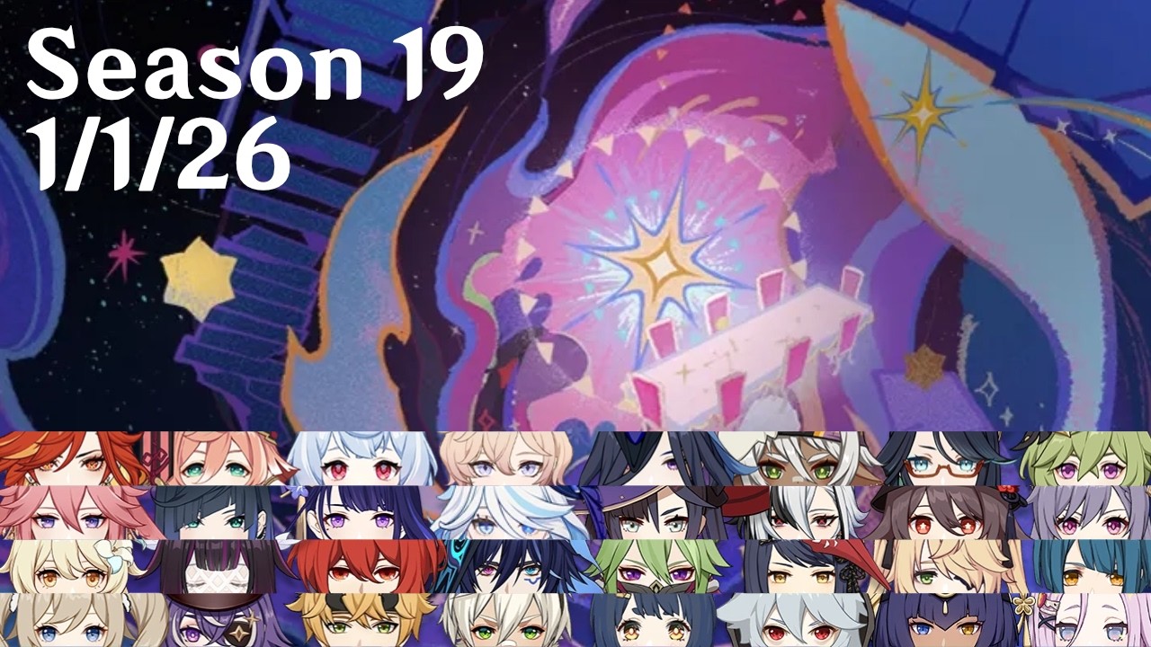 Genshin Impact - 12 star Imaginarium Theater - Season 19