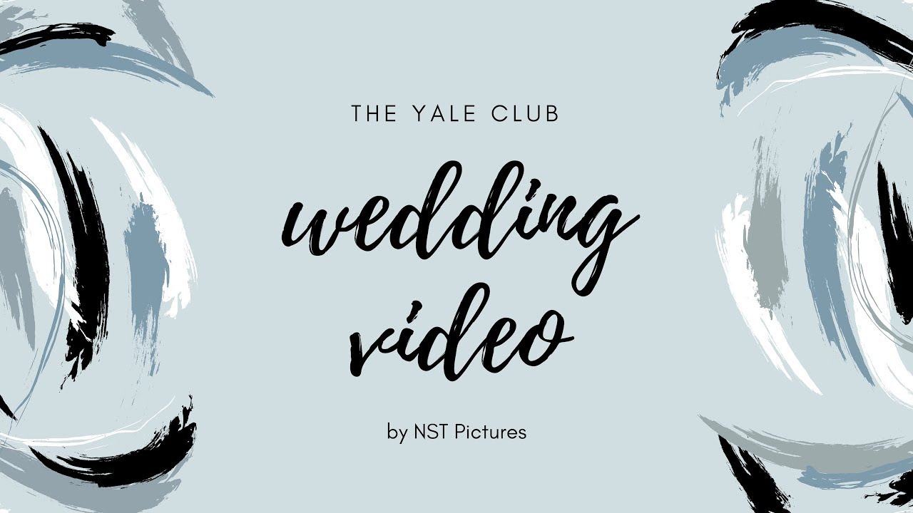 New York Wedding Videographer | The Yale Club of New York City Wedding Video