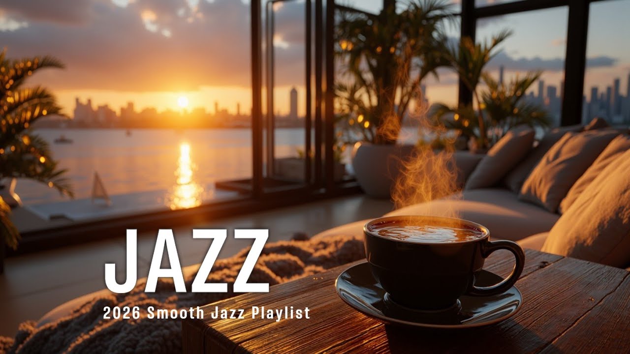 Фоновая Музыка Смус-Джаз 2026: Уютная Атмосфера Кафе, Романтические Мелодии