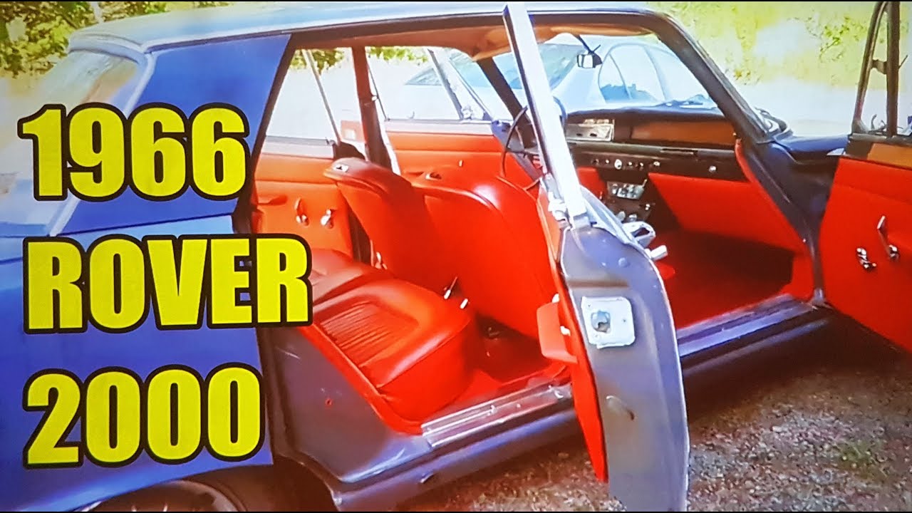 #7 Interior replacement and restoration , seats, carpets, seat belts etc Rover 2000 P6 1966