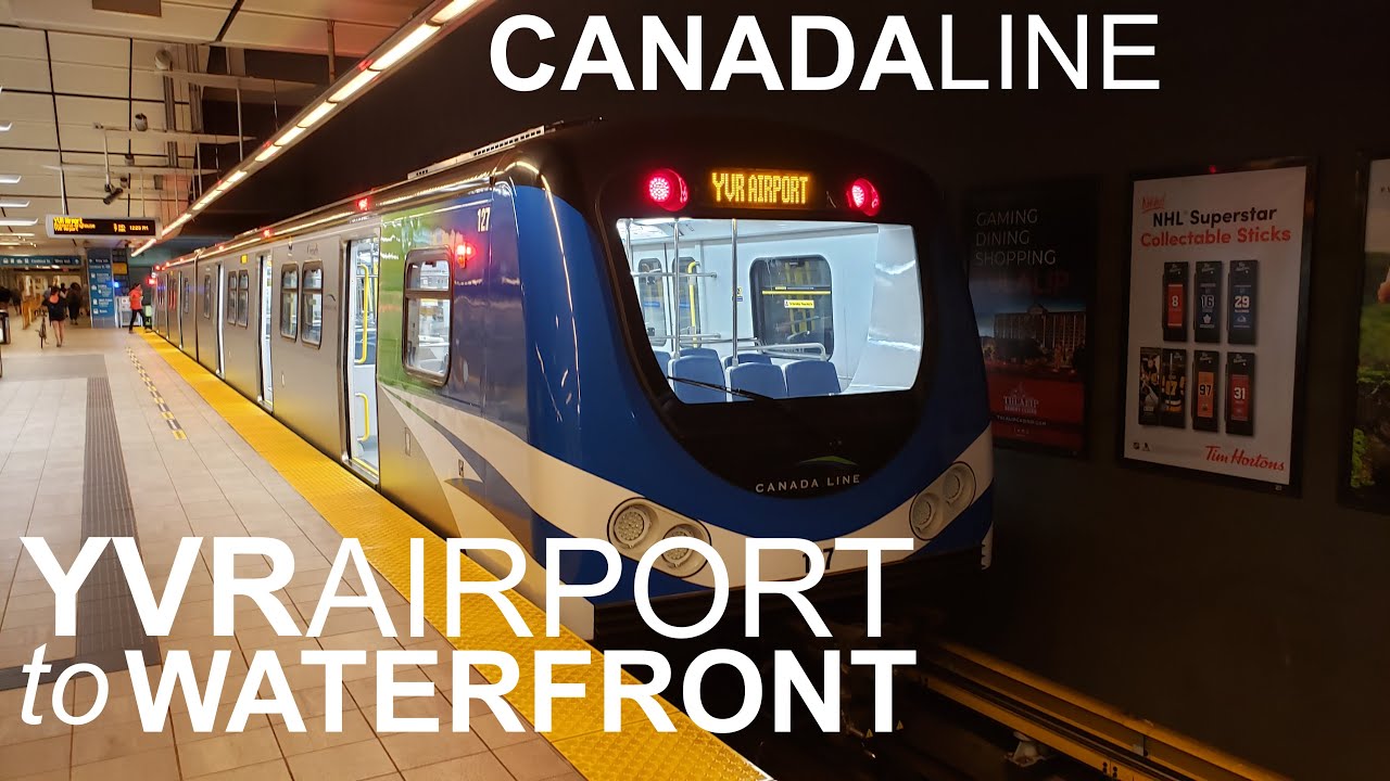 Complete Real Time Canada Line Ride - YVR-Airport to Waterfront