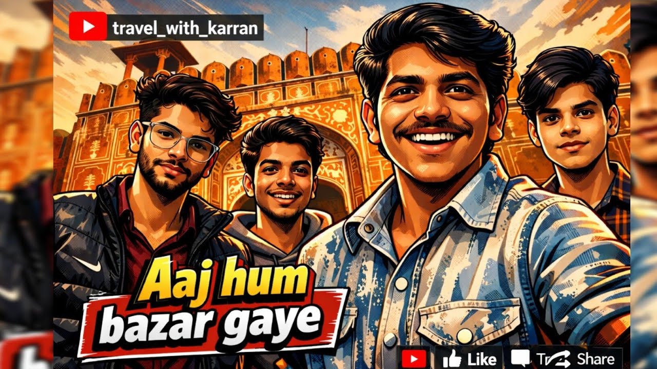 Aaj hum Bazar gye the 🤩 || #jaipur #city #vlog 